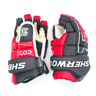 Gant de hockey junior Sherwood Code Encrypt 2 (noir/rouge/blanc)